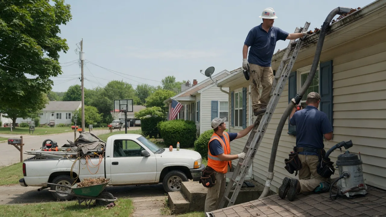 Gutter Installation in Franklin, IN near me